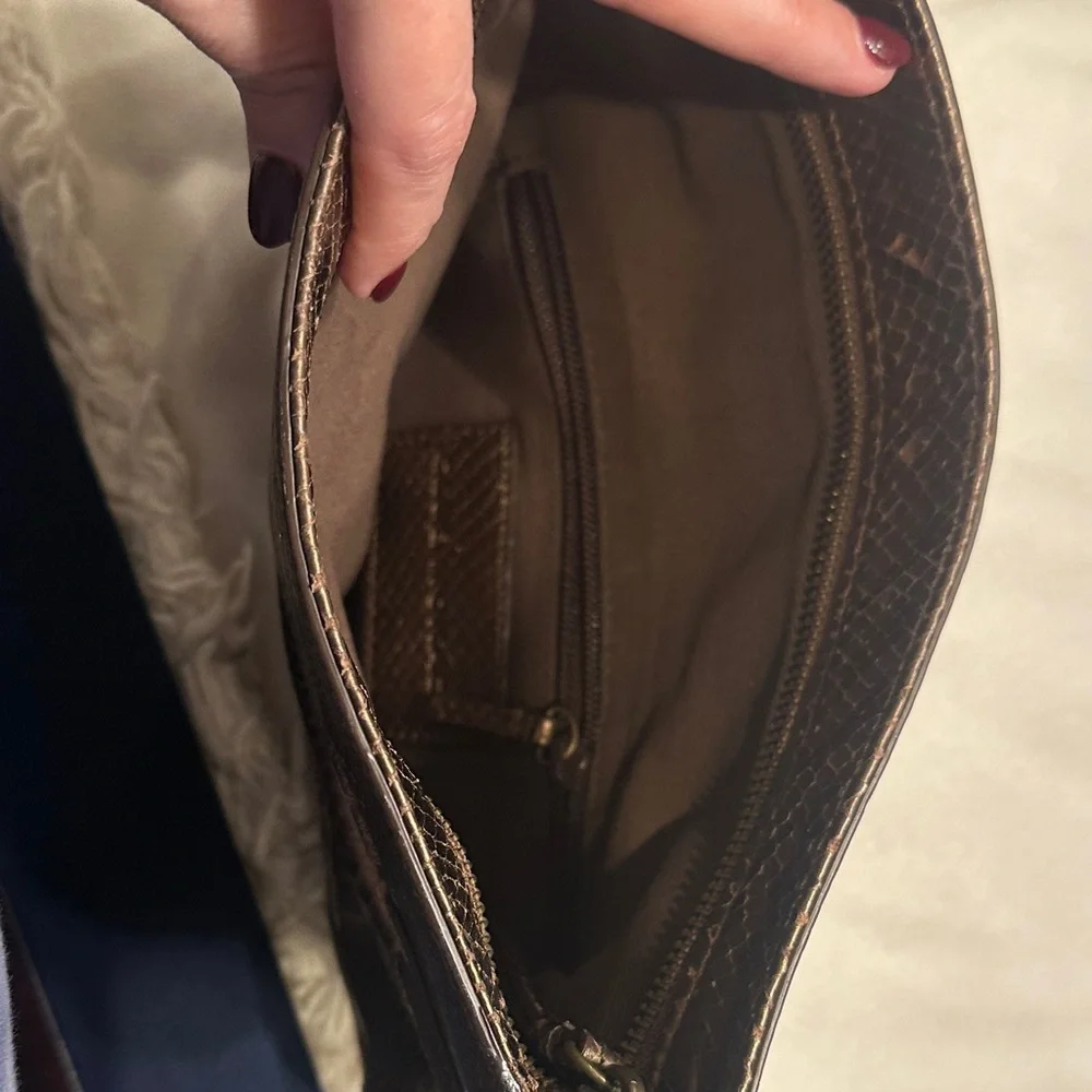 Club Monaco Metallic Bronze‎ Clutch
